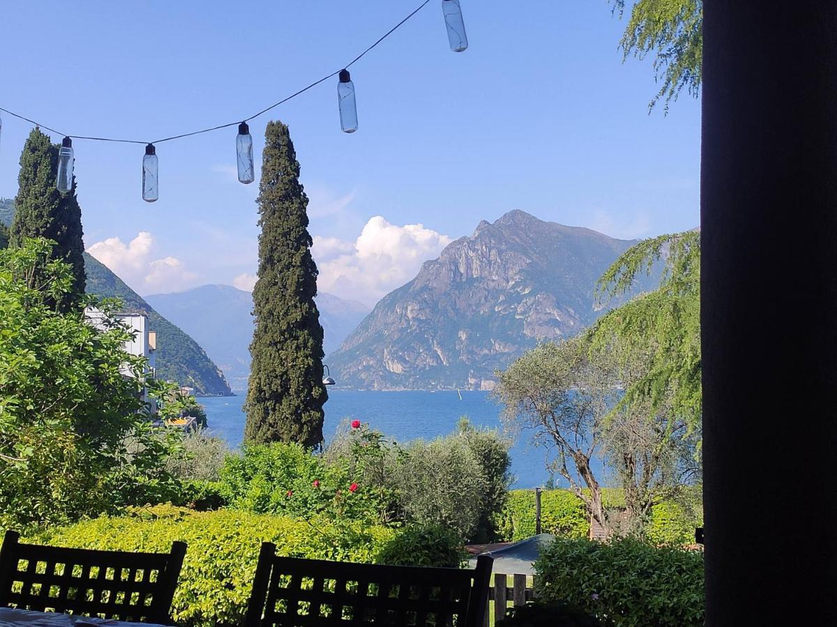 Villa Riva Lago - Apartment With Parking Tavernola Bergamasca Kültér fotó