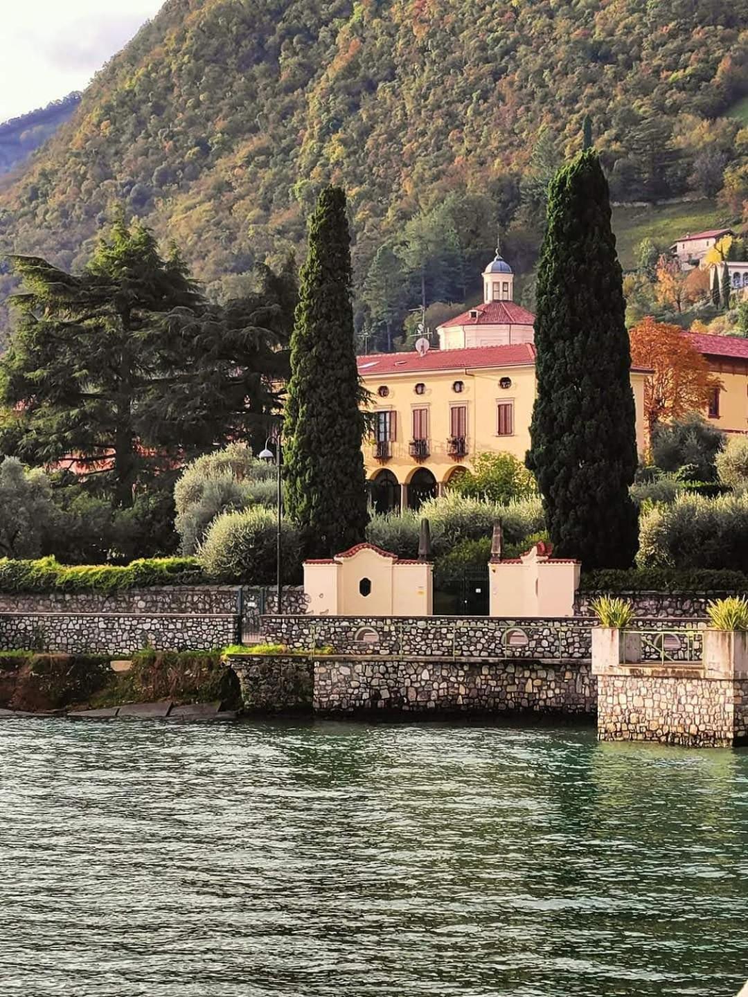 Villa Riva Lago - Apartment With Parking Tavernola Bergamasca Kültér fotó